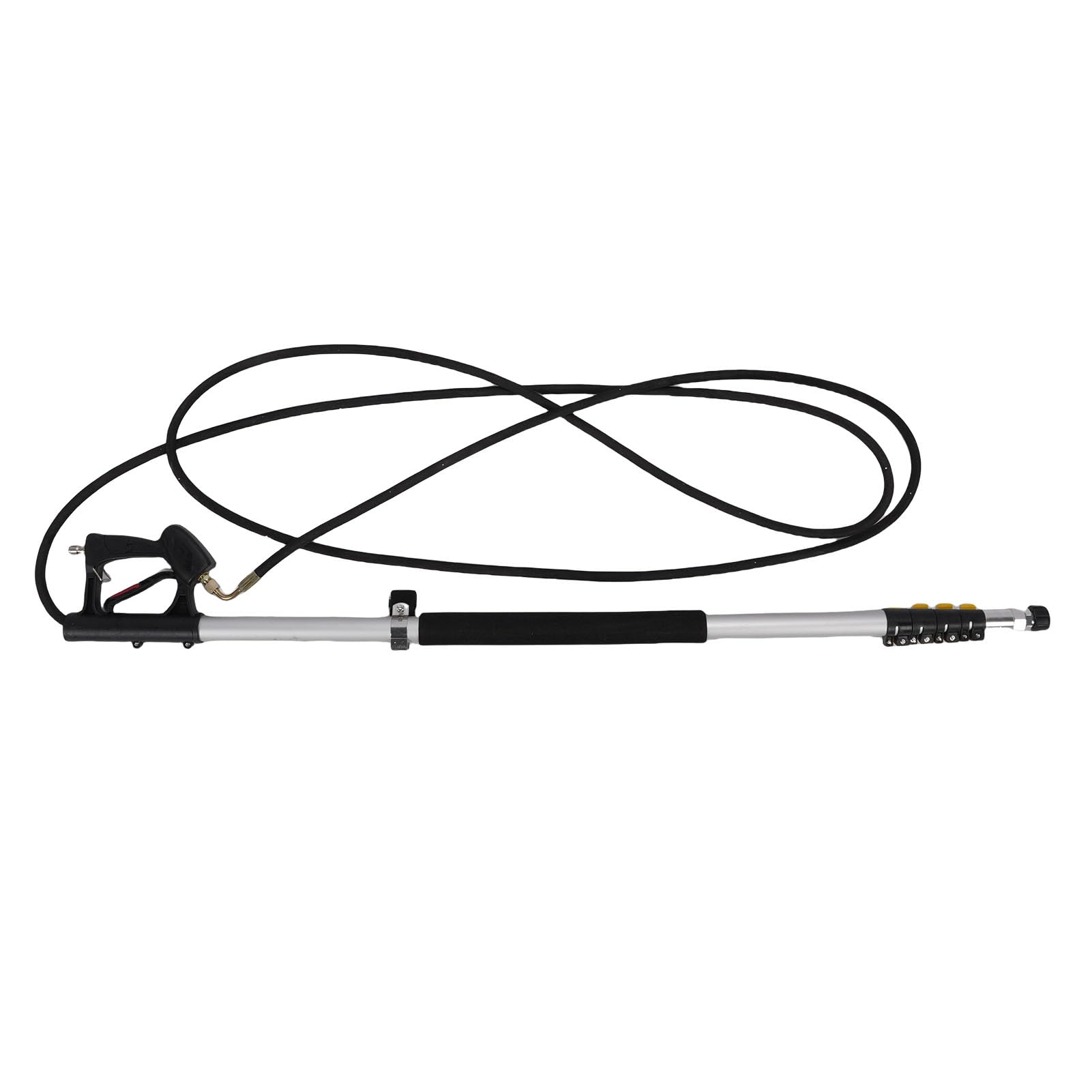 Generic Limpiador de Canalones Eficiente con Varilla de Lavado a Presión Telescópica para Propietarios de Viviendas con Extensión de 24 Pies para Cornisas y Canalones