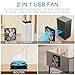 2 Packs Wathai 120mm x 25mm USB Fan with Speed Controller for Computer Receiver AV cabint Game Console PC Laptop TV Box Projector Router Cooling