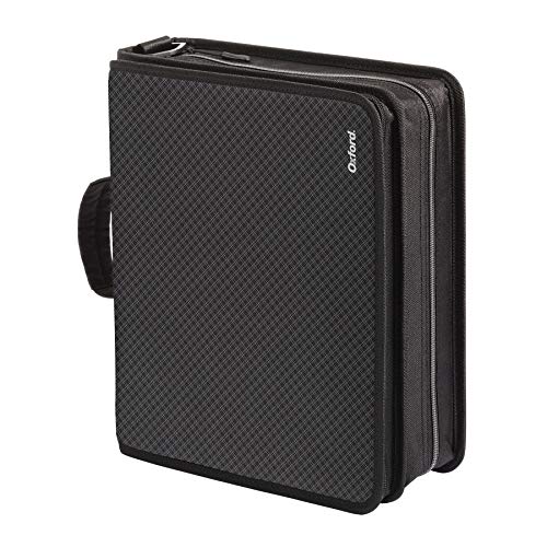 Oxford Zipper Binder with Tech Storage, 3