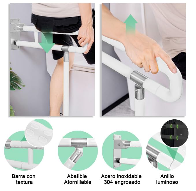 Recopilación y reviews de Tubos para baño discapacitados tabla con los diez mejores. 3 Imagen adicional