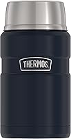 Vista 18 de THERMOS Stainless King Tarro de alimentos aislado al vacío con 2 insertos de contenedor de almacenamiento, 47 onzas, acero inoxidable mate