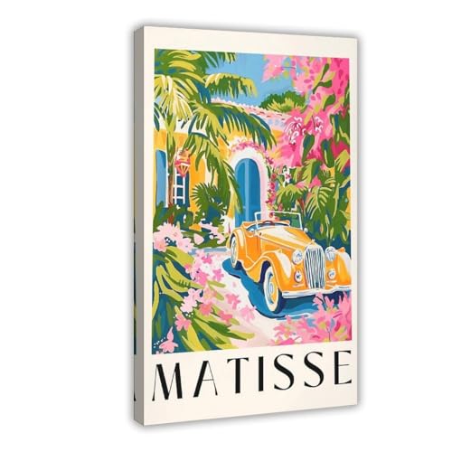 Affiche Matisse maximaliste pour une décoration de bureau inspirante et vintage