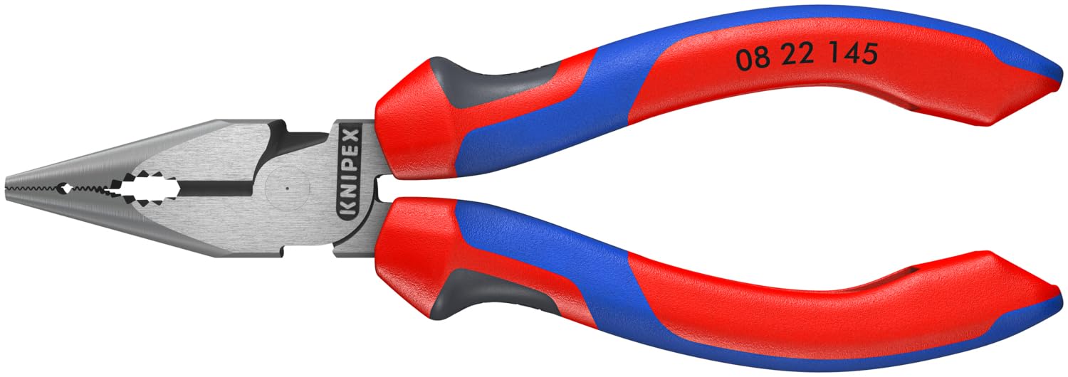 KNIPEX Tools - Pinze combinate a becco lungo, multicomponente (0822145SBA)