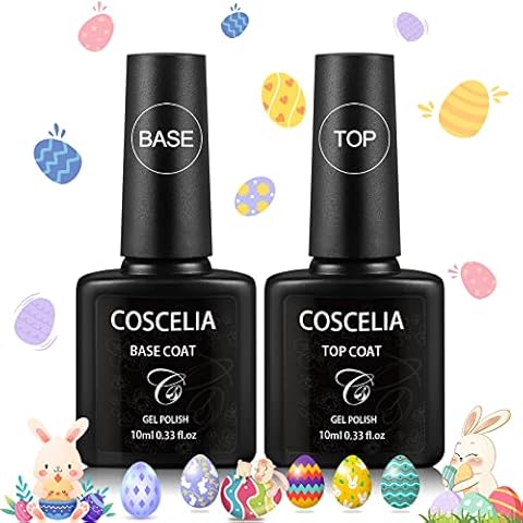 COSCELIA Kit de Esmaltes Semipermanentes de Uñas Cover