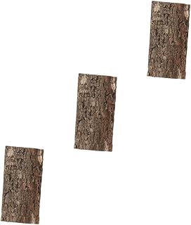 ABOOFAN 3 Peças Para Tanque De Peixes De Estimação Paisagismo Casca De Cortiça Gecko Fundo De Terrário Natural Tartaruga Casca De Cortiça Apartamentos Fundo De Casca De Cortiça Terrários