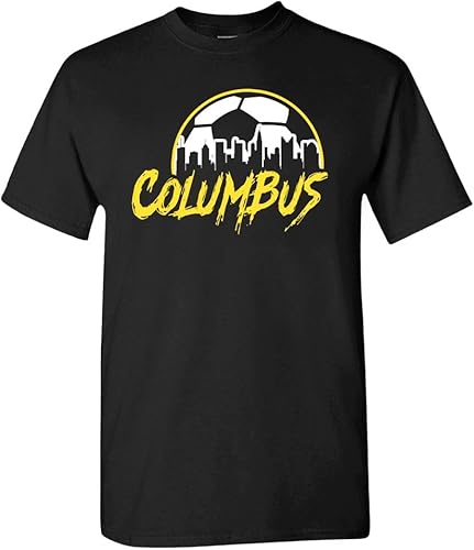 Soccer City Skyline Style Men's Fan Apparel