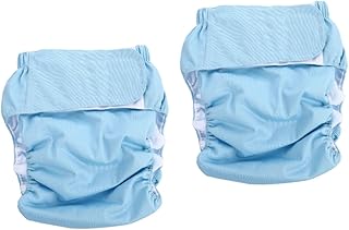 GLEAVI 3 Pçs Fraldas Para Adultos Fraldas Masculinas Cuecas Masculinas Cuecas De Algodão Reutilizáveis Fraldas Para Adultos Fraldas De Pano Absorventes Cuecas Masculinas Fraldas De