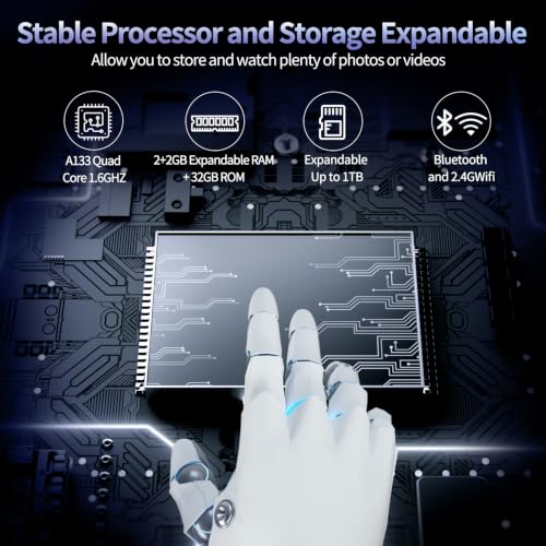 Image of Tablet Android 10 inch, 32GB+1TB Expandable,HD IPS Screen