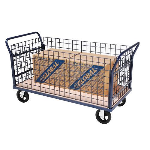 Carretilla de Seguridad Industrial 2400 lb 60x30 miniatura 4