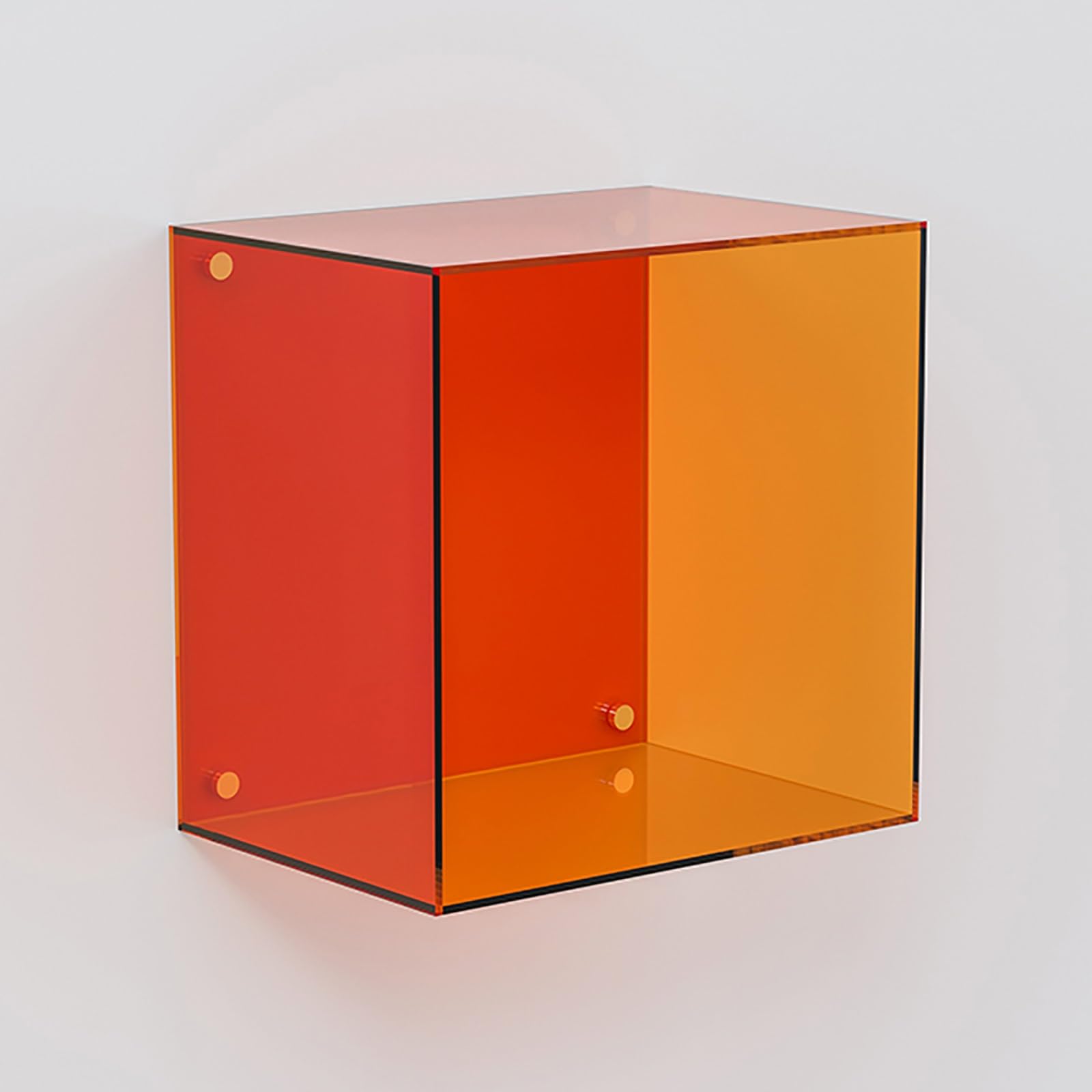 Vitrine en acrylique de table haute transparence pour exposition d'objets d'art et collections