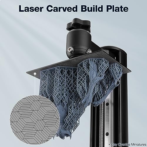 Image of ELEGOO Mars 4 Resin 3D Printer with 7 inch 9K Monochrome LCD Screen | COB UV Light Source and Screen Protector Printing Size 153.36mm*77.76mm*175mm