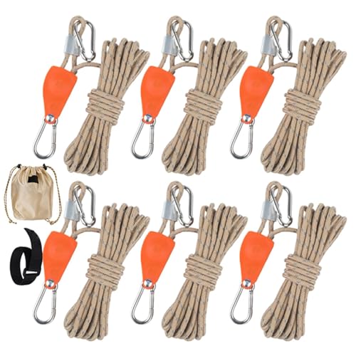 Colliers à cliquet pour tente avec sangles rétractables ultra résistantes heavy duty