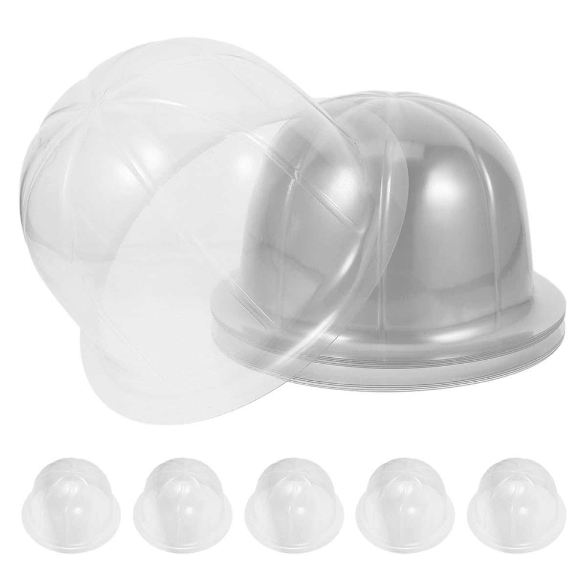 Support pour casquette de baseball dôme en plastique transparent x20