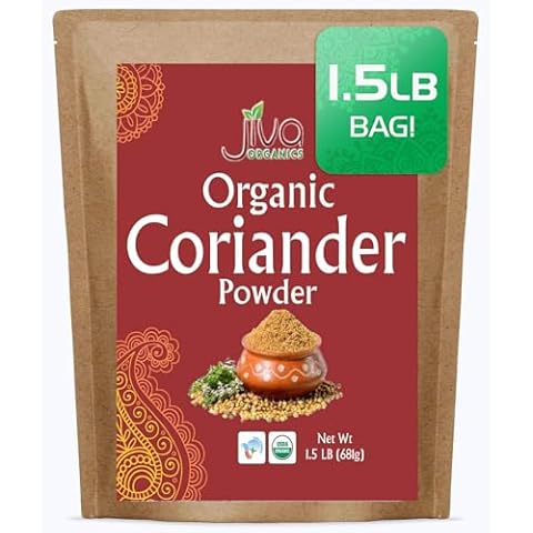 Jiva Organics Organic Ground Coriander Powder Cover
