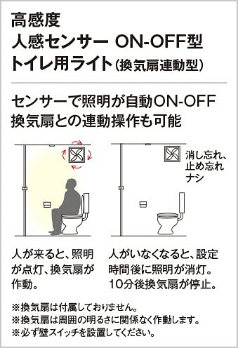 Amazon | オーデリック LEDダウンライト トイレ用/換気扇連動型 高演色