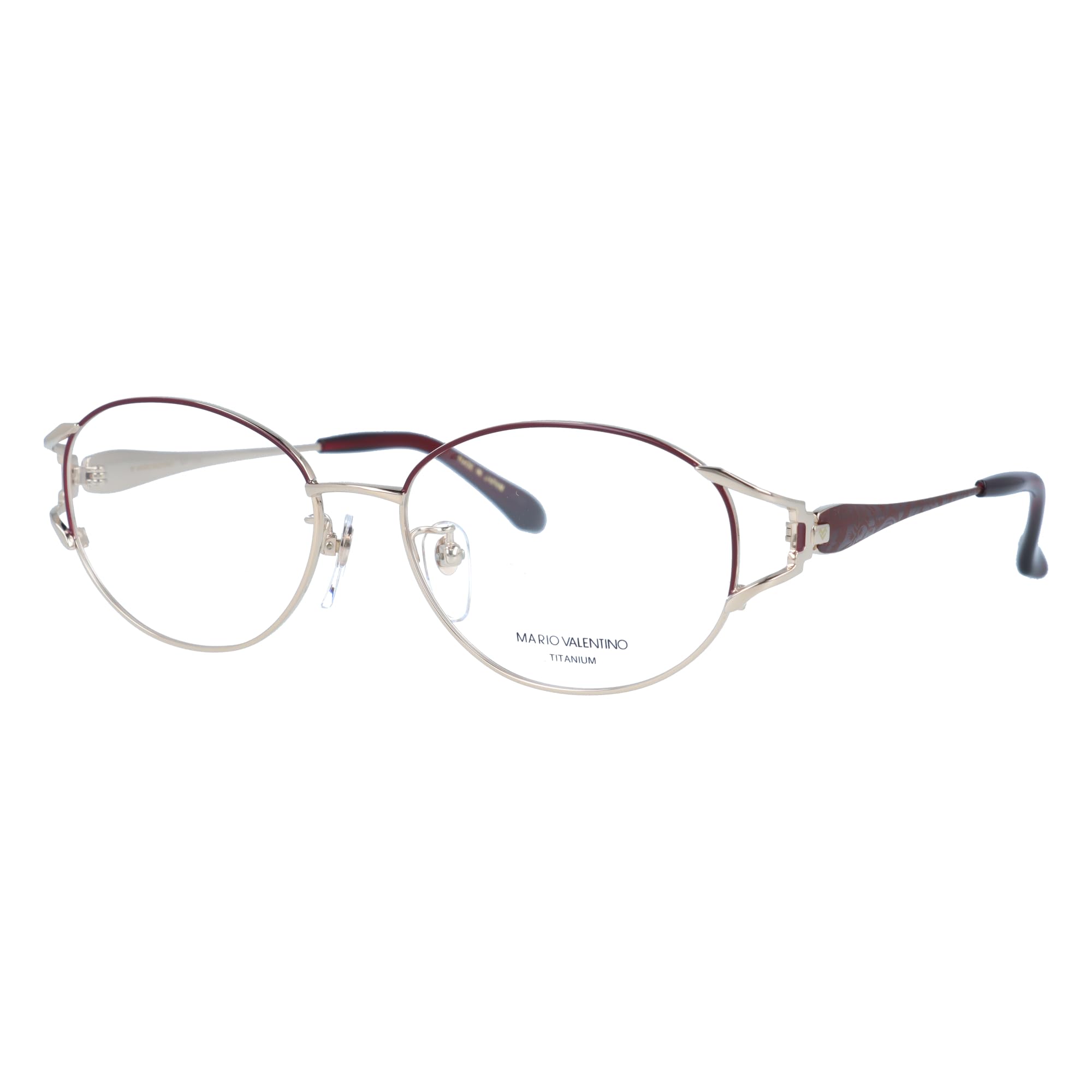 国内正規品 マリオ・ヴァレンティーノ メガネフレーム 伊達メガネ MARIO VALENTINO MV-756 C1 54 オーバル ユニセックス メンズ レディース Amazon | マリオ・ヴァレンティーノ メガネフレーム 伊達メガネ MV-756
