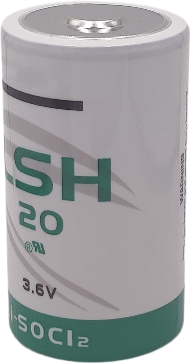 (1-Pack) LSH20 3.6V 13000mAh Size D Lithium Battery Non-Rechargeable for LSH 20 LSH20 Battery