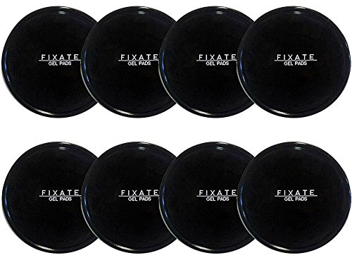 8 Pack Fixate Gel Pads Strong Sticky Anti-Slip Cell Pad Holder Washable Stickers