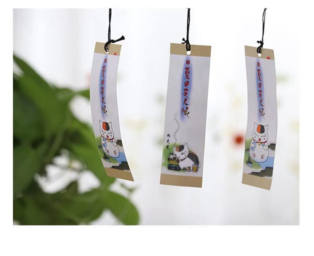 夏目友人帳 ニャンコ先生 風鈴 Amazon.co.jp: xiaoxiannv 夏目友人帳 ニャンコ先生 風鈴 ガラス