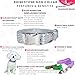 Fancy Rhinestone Dog Collar and Leash Set Handmade in USA, Faux Diamond Bling Dog Collars Gift, Crystal Jeweled Rhinestones Dog Collar for Puppies Small Medium and Large Dogs (Clear/White, Small 3/4 x 10-15″)