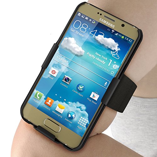 Emmabin Armband for Samsung Galaxy Note 5 - Lightweight and Fully Adjustable