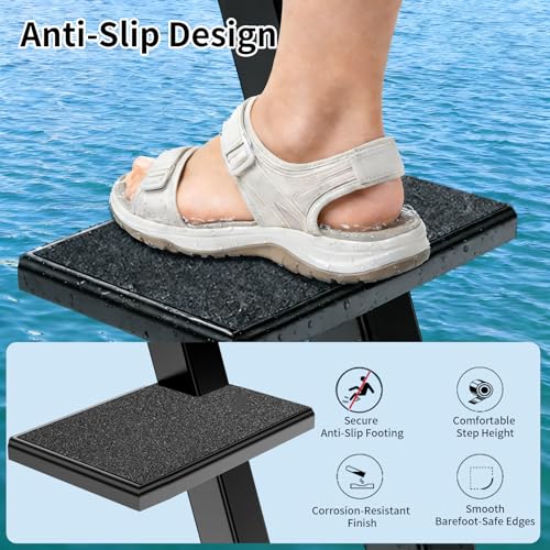 NUOVEPE 3-Step Side-Mount Steps