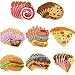 40 Pieces Valentine's Scratch and Sniff Cards for Kids, 8 Unique Patterns and Scents Scratch and Sniff Exchange Gift Cards for School Classroom Party Supplies Children Party Favors with 40 Envelopes