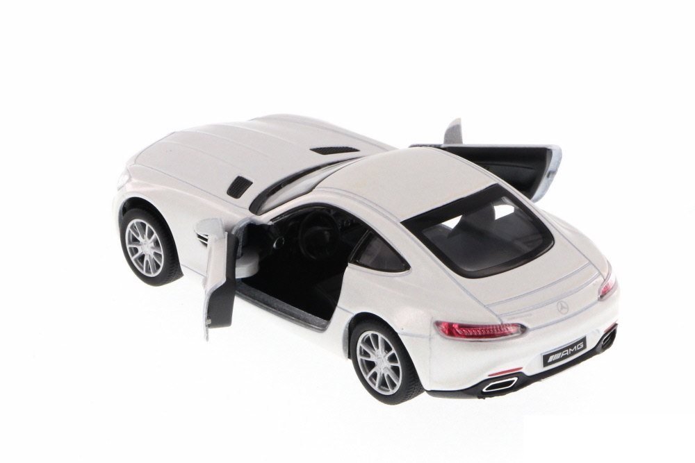 Kinsmart 1:36 Scale Merc-Benz SLS AMG Die-Cast Zinc Alloy Car with Openable Doors & Pull Back Action (Assorted) 3