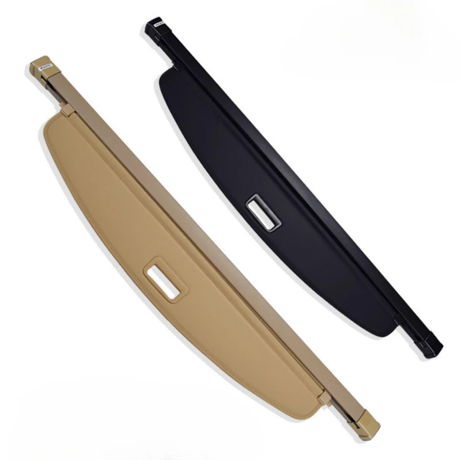 NATWEE Compatible con Hyundai para Santa Fe 2005 2006 2007 Decoración Interior del Coche Maletero Retráctil para Cubierta De Carga Cortina De Equipaje Trasero Retráctil Maletero(Black)