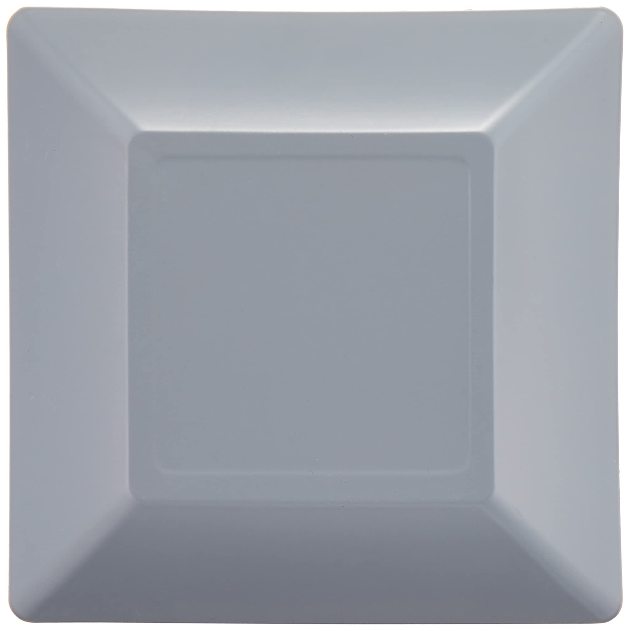 Amazon｜宮本産業 エッジライン 角皿 GY S 134711｜小皿