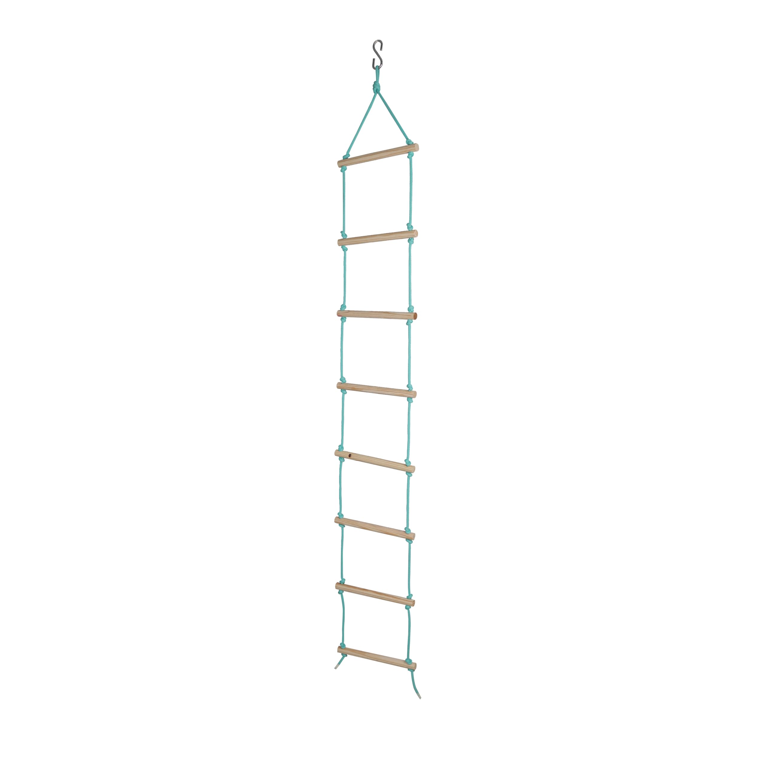 VIXERA Rope Ladder for Kids | Climbing Ladder for Kids | Wooden Ladder for Physical Activity | Indoor Outdoor Games for Kids
