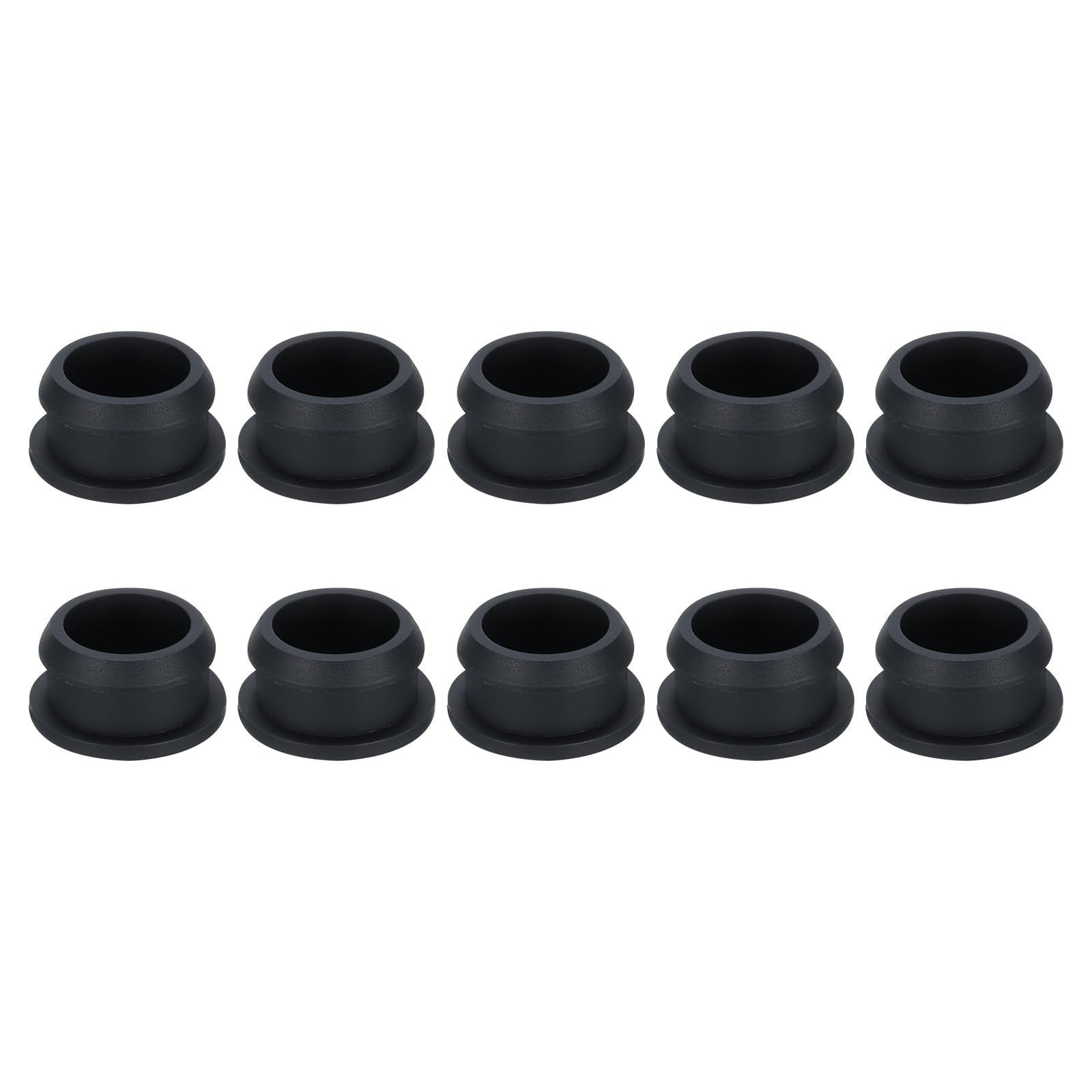 Rebower Snap in Locking Hole Plugs Rubber Panel Seal Cover Drilled Silicone Caps