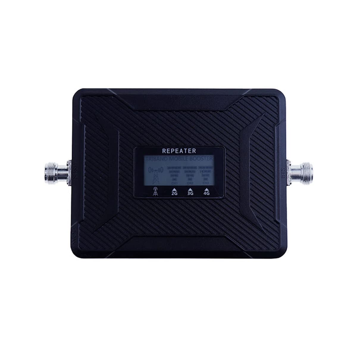 Amplificateur de Signal de Portable 60-65DB Gain Mobile 4G RéPéTeur de Signal de Portable 900/1800/2100 MHz (Band8/3/1) Prise UE