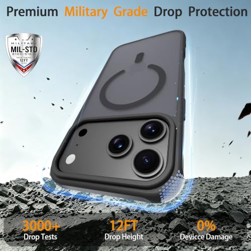 PinLiSheng Magnetic for iPhone 17 Pro Max/18 Pro Max Case Black - image 3