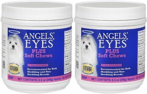 Angels' Eyes PLUS Tear Stain Remover Soft Chews Beef 240ct (2 x 120ct)