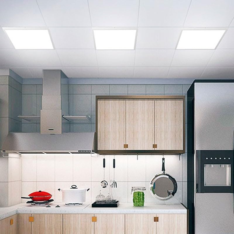 Panneau LED 60 x 60 cm avec kit d'encastrement 44 W UGR19 Driver