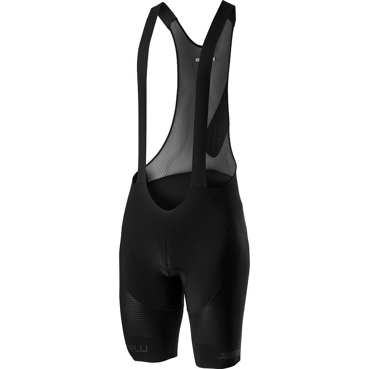 CASTELLI 4520004 SUPERLEGGERA BIBSHORT Men's Shorts Black White XL