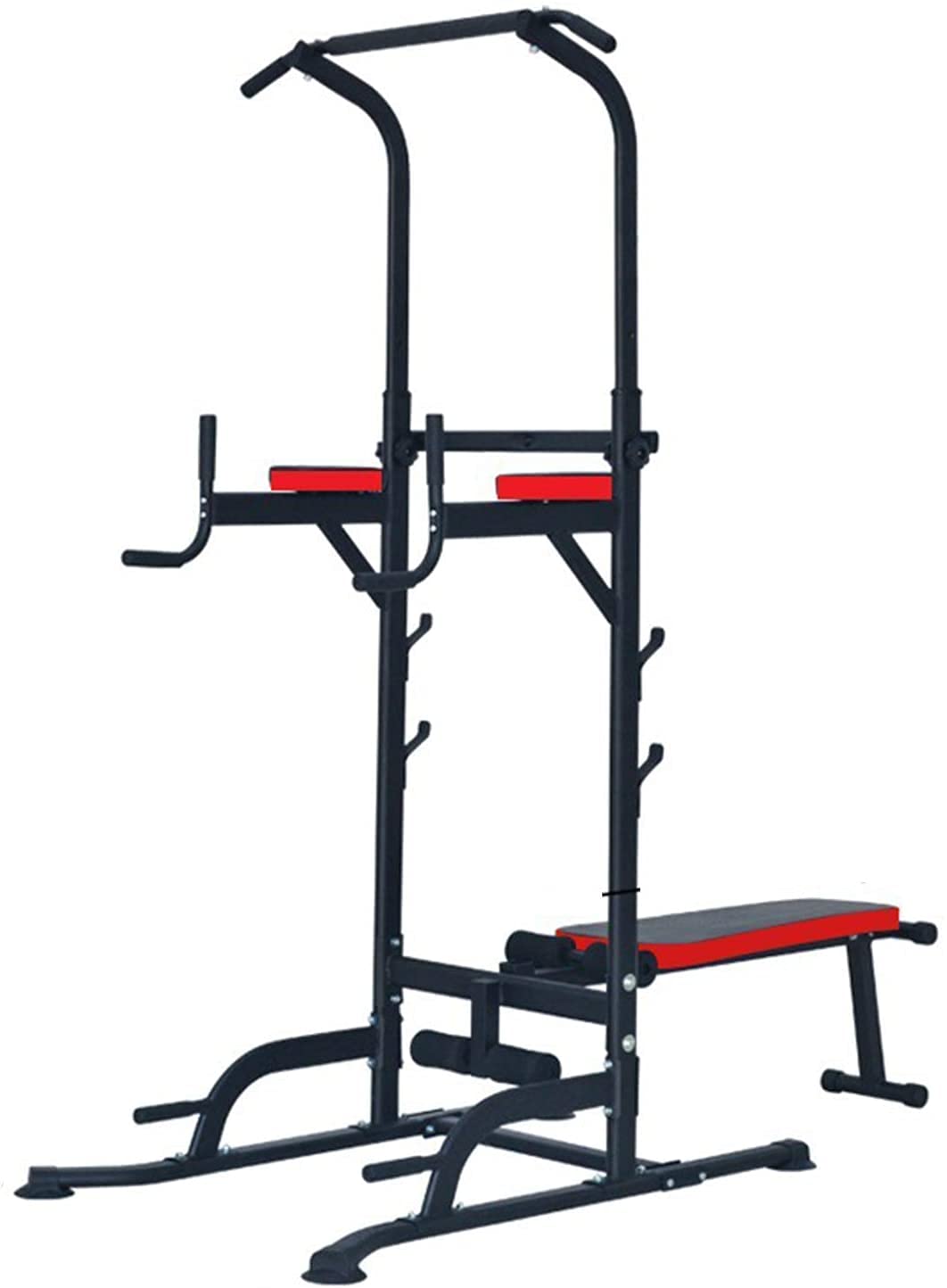 HTTGDGDH Power Tower Al Weight Station For Home Workout Dip Station Pull-Up Bar Push-Up Grips Full Body Workout Power Tower And Gym Tower Adjustable,