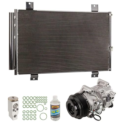 For Toyota Highlander 2013 A/C Kit w/AC Compressor Condenser & Drier - BuyAutoParts 61-98104R6 New