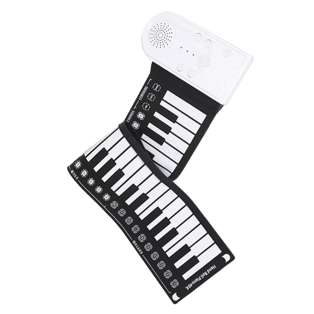 Alasum Roll-up Electronic Piano Portable Keyboard Hand Roll Piano Keyboard Foldable