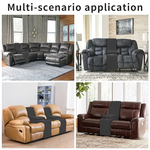 OEKO-TEX® Certified Easy-Going 2-Piece Recliner Console Cover for Reclining Loveseat - Dark Gray
| Stretch Jacquard Reclining Lounge Runner Cover in Dark Gray for Recliner Couch and Sofa - Easy Going
| Dark Gray OEKO-TEX® Certified Easy-Going 2-Piec