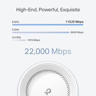 TP-Link 𝐃𝐞𝐜𝐨 BE85 Tri-Band WiFi 7 BE22000 Whole Home Mesh System - 12-Stream 22 Gbps, 2x 10G + 2x 2.5G Ports Wired Backhaul, 8x High-Gain Antennas, VPN, AI-Roaming, 4x4 MU-MIMO, HomeShield(3-Pack)