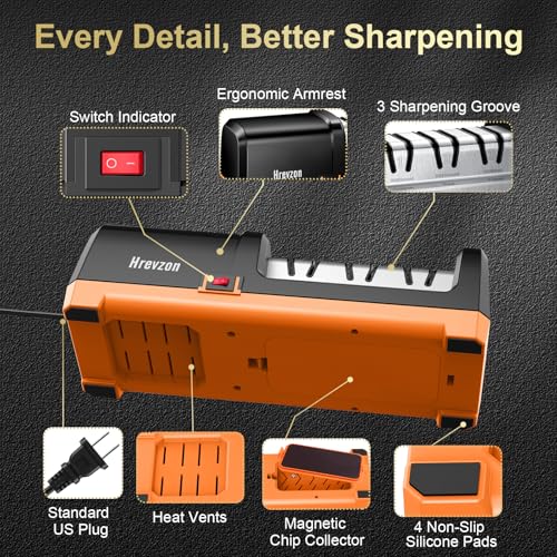 Generic 3-Stage Electric Diamond Knife Sharpener (AC-powered, ~$60) — view 5