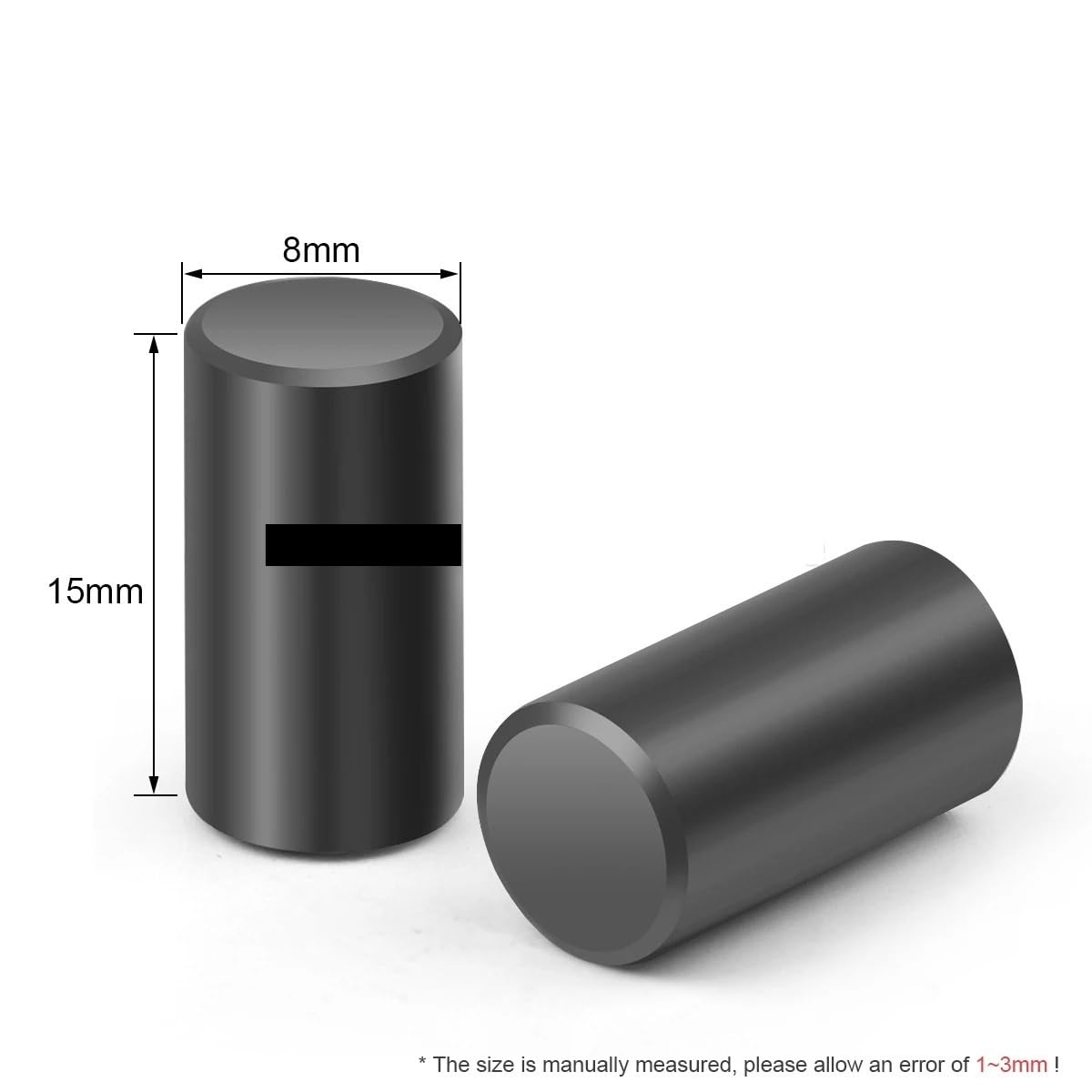 20 Stück Ferritkerne Rod CORE R Hochfrequenz-Anti-Interferenz-Ferrit-Induktivität 3 * 8 10 12 15 16 4 * 15 5 * 20 6 * 25(10x30)