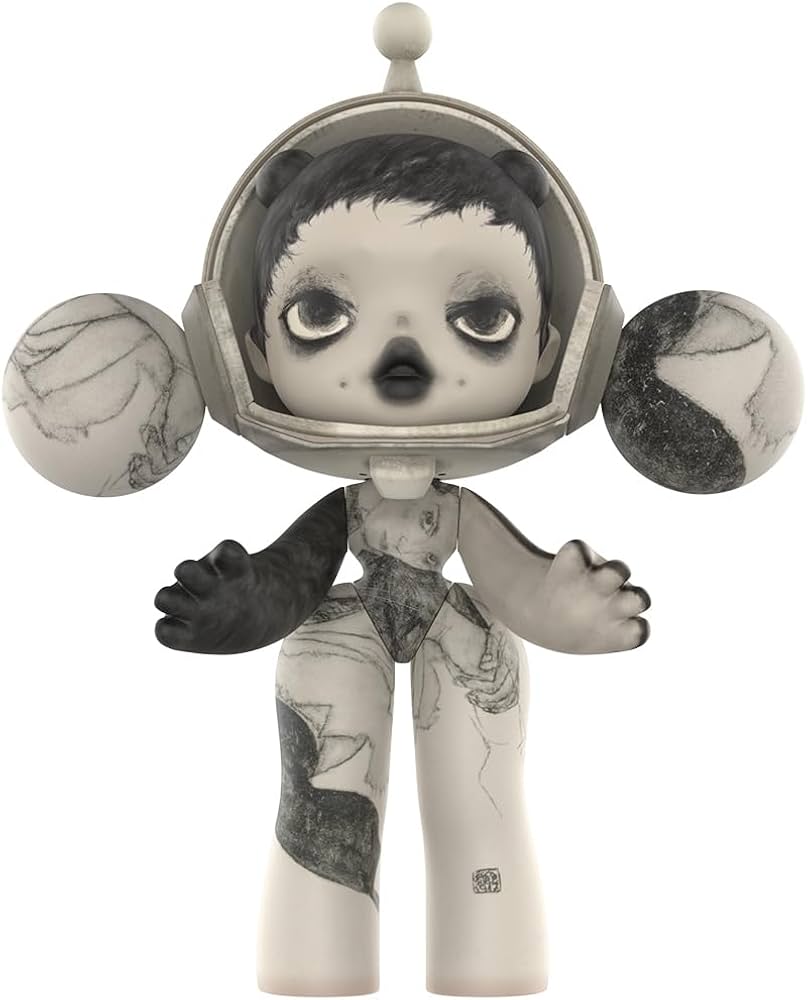 Amazon.co.jp: POP MART MEGA α SKULLPANDA 1000% Egon Schiele : おもちゃ
