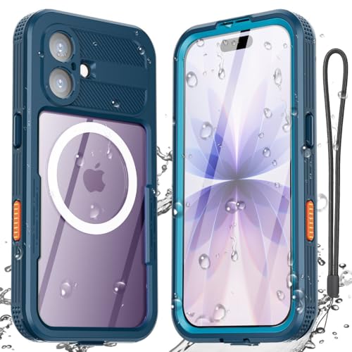 Coque iPhone 17 verte silicone rigide etanche aimantee antichoc protection integrale