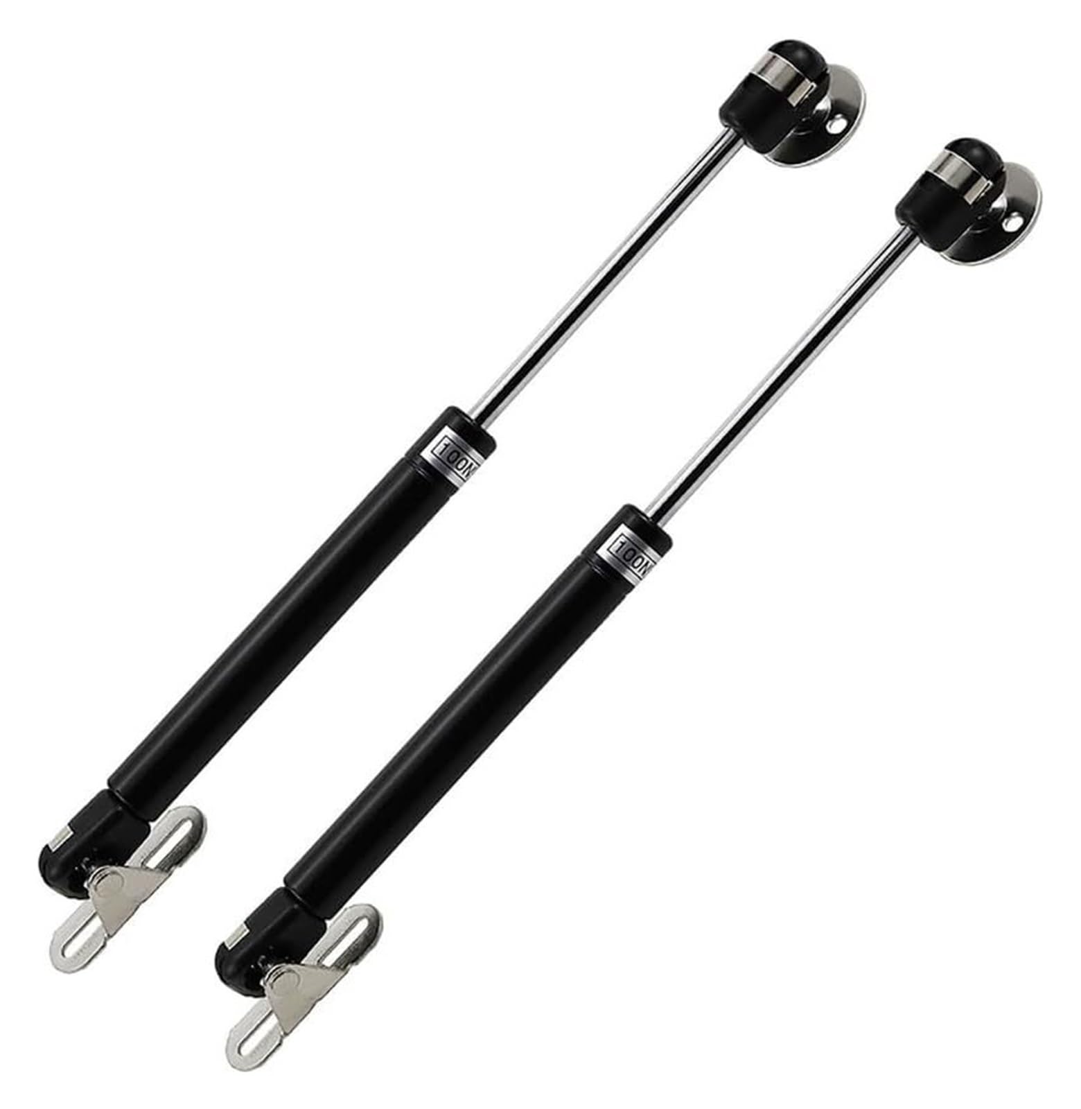 Soft Close Hinges,2 Pcs Gas Strut,Automatic Lid Stay,Pneumatic Arms,Hydraulic Spring Telescopic Gas Strut for Kitchen Cabinet Hinges Cupboard Door Toy Box,Heavy Duty Lid(300N)