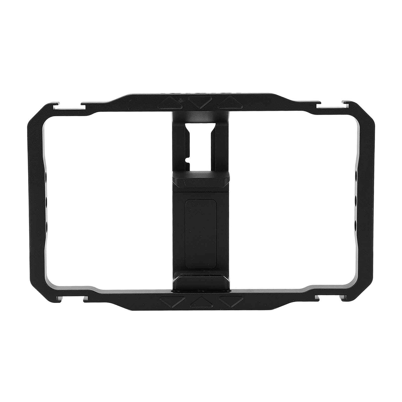 Kit Universale per Attrezzatura Video per Smartphone con Supporti per Scarpe Fredde per Microfono e Attacco Luce per Vlogger Kit Gabbia per Telefono in Lega di Alluminio per Creatori di