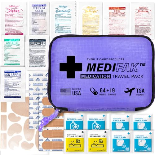 EVERLIT CARE TSA-Compliant Med Kit