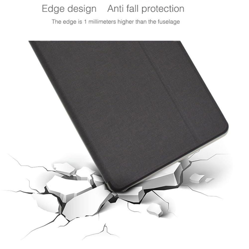 Hülle Für TECLAST T60 12 Zoll Tablet – PU Leder Mit Klappständer, Auto Wake/Sleep, Grau | Schutzhülle Mit TPU-Rückseite